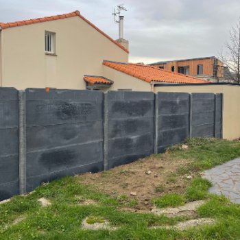 Abri de jardin en béton enduit Toit Terrasse